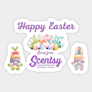 happy easter scentsy greetings Sticker